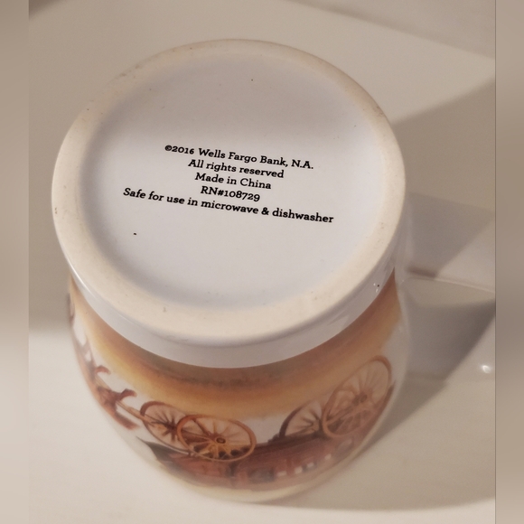 Wells Fargo 2016 Stage Coach Coffee Mug - Picture 6 of 6